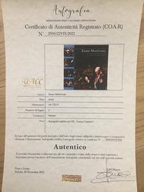 Arena Concerto con autografo Morricone con COA-R