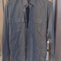 Gianni Versace Vintage Camicia uomo Nera Nuova XL