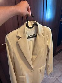 Elegante blazer Zahjr beige monopetto