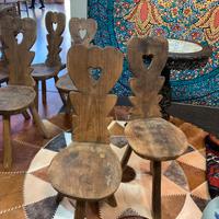 arte brutalista sedie da montagna scagnot