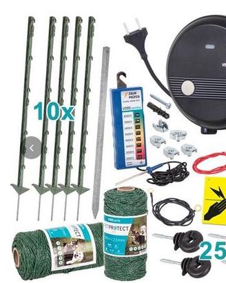 Kit Recinto elettrificato completo per cani-gatti