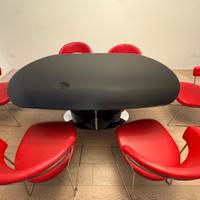 Tavolo Calligaris in vetro allungabile