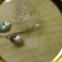 rosa puro cristallo+ argento 