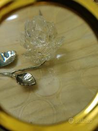 rosa puro cristallo+ argento 