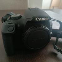 FOTOCAMERA CANON EOS 2000D MACCHINA FOTOGRAFICA 