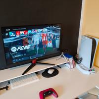 PS5 disk perfetta + 2 joystick