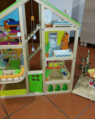 Casa delle bambole in legno Hape
