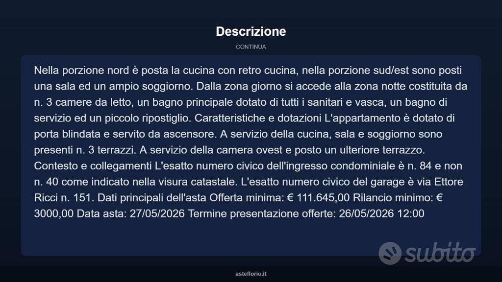 Appartamento – Macerata, Tre Vie, Santa Croce - Vista 4