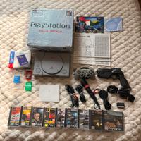 PlayStation 1 Boxata + Accessori & Giochi