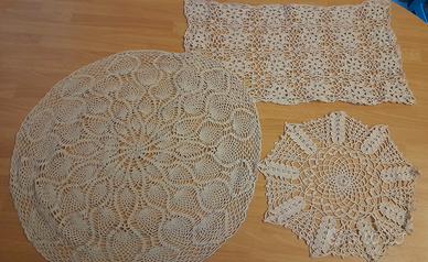 Centrini uncinetto fatti a mano stile vintage