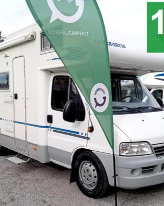 CAMPER ADRIA DUCATO MANSARDATO 6 POSTI DINETTE CEN