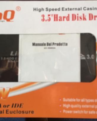 Box esterno HDD da 3,5"