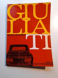 Libretto manutenzione Giulia TI