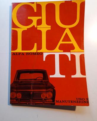 Libretto manutenzione Giulia TI