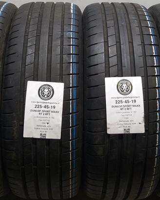 4 GOMME 225 45 19 DUNLOP A61702