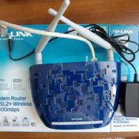 Modem Router ADSL2+ Wireless N300mbps