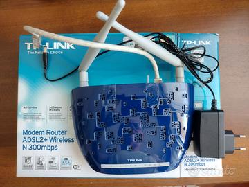 Modem Router ADSL2+ Wireless N300mbps