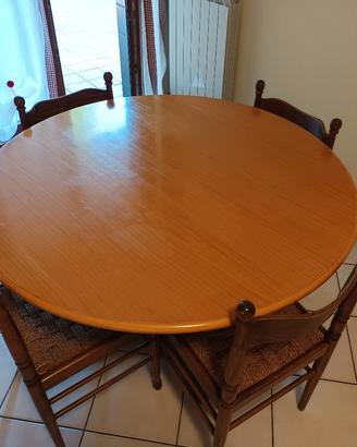 Tavolo 120x80 con sedie