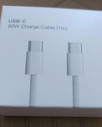 Cavo USB-C 60W Fast Charge - iPhone 15/16 Samsung 