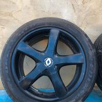 Gomme + Cerchi in lega R17 originale Renault 