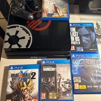 Ps 4 pro + Pad, con giochi