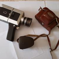 macchina fotografica e cinepresa anni 70