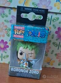 Zoro One piece Wano portachiavi pop
