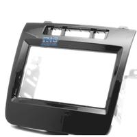 CORNICE NERA LUCIDA RADIO 2-DIN PER VOLKSWAGEN VW 