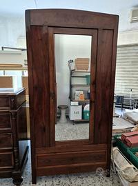 Armadio a specchio antico fine '800