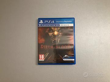 Rush of Blood VR PS4/PS5 - perfette condizioni
