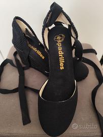 👠 Espadrilles nere n.38 – NUOVE e super c