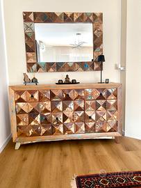 Credenza con specchio