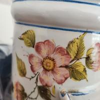 contenitori zucchero e caffè in ceramica