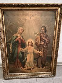 Quadro primi ‘900 sacra famiglia