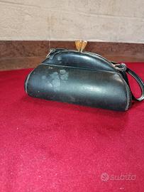 borsetta vintage pelle nera