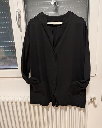 Giacca nera autunno/inverno plus-size
