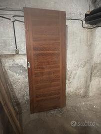 Porta scorrevole in legno 90x230
