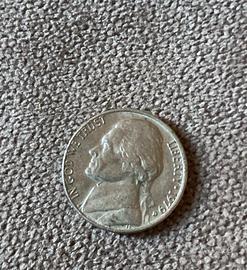 Moneta 5 centesimi americana rara