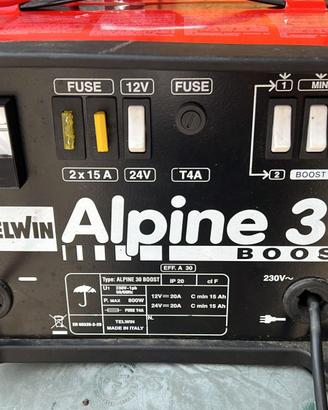 CARICA BATTERIE PROFESSIONALE   TELWIN ALPINE 30