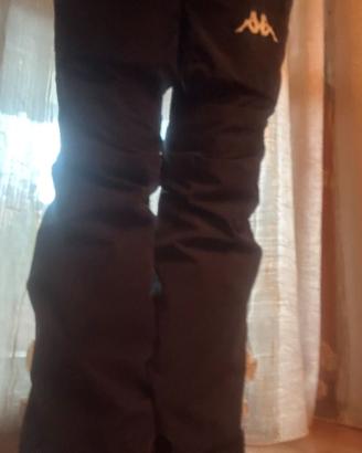 pantaloni da sci Kappa Blu taglia S/M donna bambin