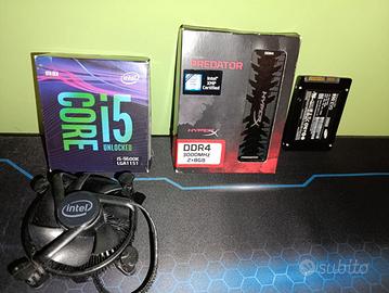 INTEL I5 + DISS. STOCK + 16GB RAM DDR4 +SSD 250 GB