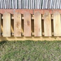 10 pezzi - Steccato Recinto  in pino impregnato