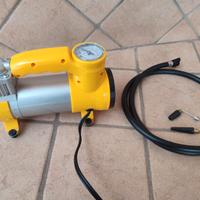 Compressore aria auto 12V con manometro portatile