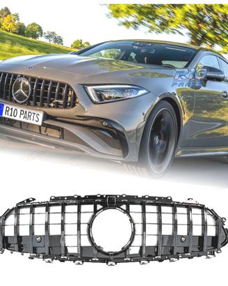 GRIGLIA MERCEDES W257 18-24 LOOK GTR NERO LUCIDO
