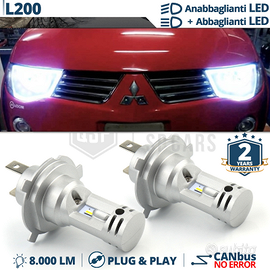 Lampadine LED H4 per Fari MITSUBISHI L200 4 Canbus