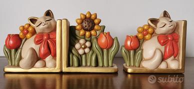 Fermalibri Thun gattini e fiori