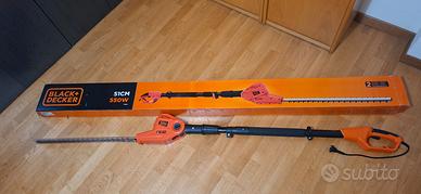 Tagliasiepi a testa orientabile 550W BLACK&DECKER