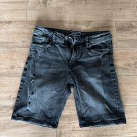 Bermuda jeans Alcott uomo 46 | Nero slavato