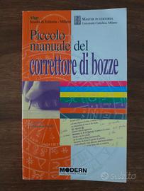 PICCOLO MANUALE DEL CORRETTORE DI BOZZE - Modern