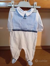 tutina Brums e completino elegante bimbo 3 mesi